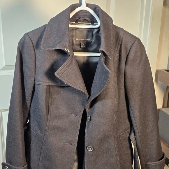 Banana Republic Pea Coat - Picture 1 of 4